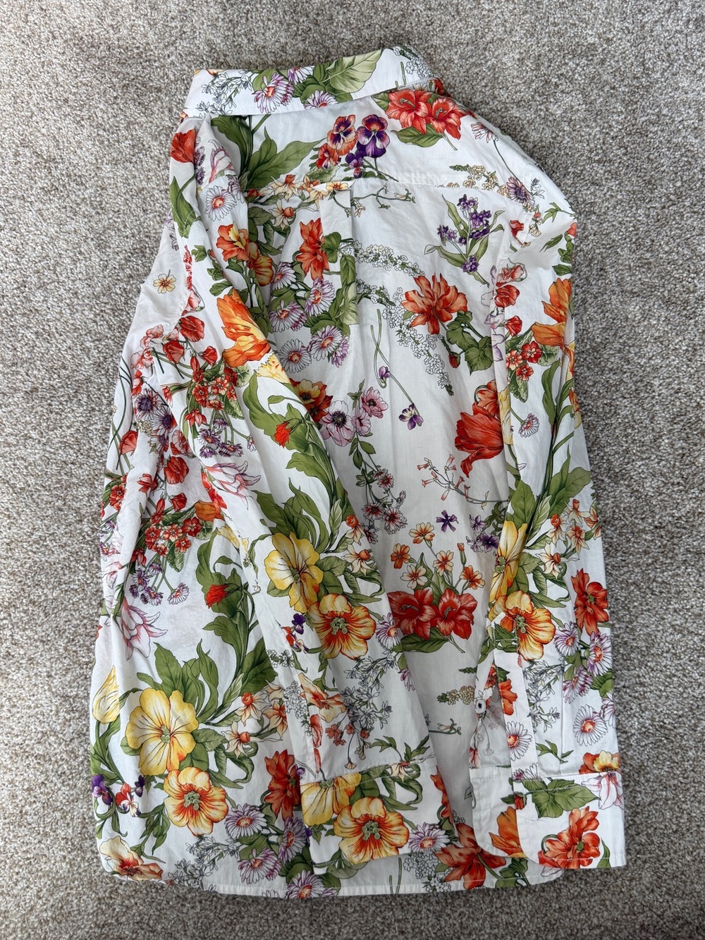J.Crew Classic Fit Popover shirt in Ratti island botanical print - Picture 10 of 10